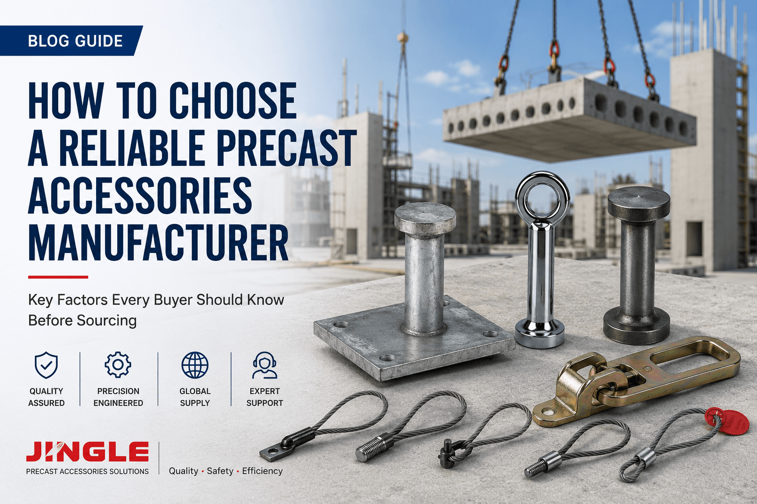 How to Choose a Reliable Precast Accessories Manufacturer