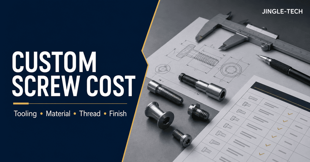 Custom Screw Cost: Tooling, MOQ, Material, Thread, and Finish