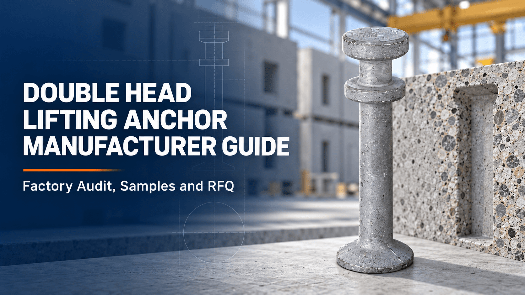 Double Head Lifting Anchor Manufacturer Guide: Factory Audit, Samples and RFQ